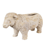 Clayre & Eef | Bloempot Binnen Beige Bruin 48x19x26 cm | 6MG0114