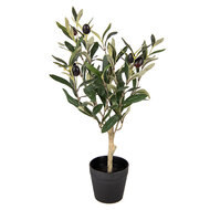 Clayre &amp; Eef   | Decoratie boom Groen 15x15x50 cm | 6PL0370