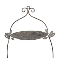 Clayre & Eef | Etagère 2 laags Groen Bruin 34x32x50 cm | 6Y5657