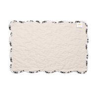 Clayre & Eef | Placemats Set van 6 Wit Bruin 48x32 cm | Q205.040