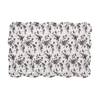 Clayre & Eef | Placemats Set van 6 Wit Bruin 48x32 cm | Q205.040