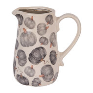 Clayre & Eef | Decoratieve Schenkkan Beige Grijs 16x12x18 cm | 6CECSP0002M