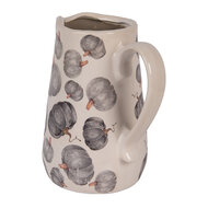 Clayre & Eef | Decoratieve Schenkkan Beige Grijs 16x12x18 cm | 6CECSP0002M