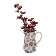 Clayre & Eef | Decoratieve Schenkkan Beige Grijs 16x12x18 cm | 6CECSP0002M