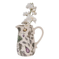 Clayre & Eef | Decoratieve Schenkkan Beige Groen 16x12x18 cm | 6CETKG0002M