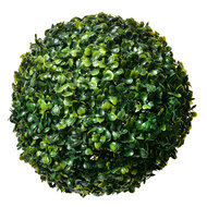 Clayre & Eef | Decoratie kunststof bol Buxus Groen ø 24 cm | 6PL0325L