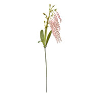 Clayre & Eef | Decoratie tak met bloemen Roze Groen 14x10x82 cm | 6PL0383P