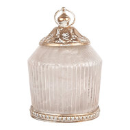 Clayre & Eef | Decoratie met LED Roze ø 8x12 cm / 2xAAA | 6GL5216