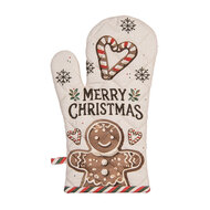 Clayre & Eef | Ovenwant Beige Bruin 18x30 cm | CGM44