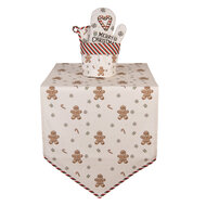 Clayre & Eef | Broodmandje Beige Bruin ø 15x16 cm | CGM50