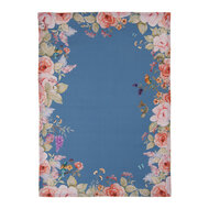 Clayre & Eef | Theedoek Blauw Beige 50x70 cm | FFA42BL