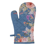 Clayre & Eef | Ovenwant Blauw Beige 18x30 cm | FFA44BL