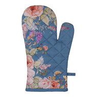 Clayre & Eef | Ovenwant Blauw Beige 18x30 cm | FFA44BL