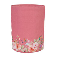 Clayre & Eef | Broodmandje Roze Beige ø 15x16 cm | FFA50P