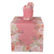 Clayre & Eef | Broodmandje Roze Beige ø 15x16 cm | FFA50P