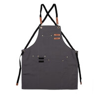 Clayre & Eef | Keukenschort Grijs 75x66 cm | KT041.040BL