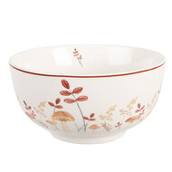 Clayre & Eef | Soepkom Beige Bruin ø 14x7 cm / 500 ml | LFJBO