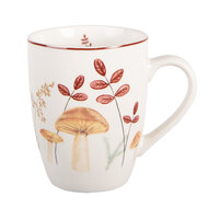 Clayre & Eef | Mok Beige Bruin 12x8x10 cm / 350 ml | LFJMU