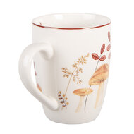 Clayre & Eef | Mok Beige Bruin 12x8x10 cm / 350 ml | LFJMU