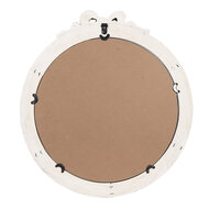Clayre & Eef | Wandspiegel Wit 48x6x52 cm | 52S328