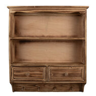 Clayre & Eef | Wandkastje Bruin 56x13x60 cm | 5H0746