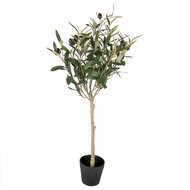Clayre & Eef | Decoratie boom Groen 15x15x70 cm | 5PL0150