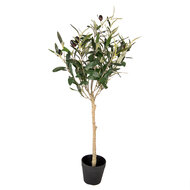 Clayre & Eef | Decoratie boom Groen 15x15x70 cm | 5PL0150