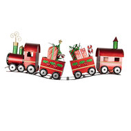 Clayre & Eef | Decoratie Trein Rood 140x24x52 cm | 5Y1256
