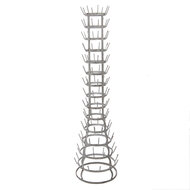Clayre & Eef | Mokkenrek Grijs ø 41x148 cm | 5Y1361