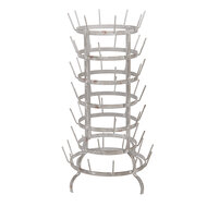 Clayre & Eef | Mokkenrek Grijs ø 37x66 cm | 5Y1362