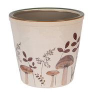 Clayre & Eef | Bloempot Binnen Beige Bruin ø 21x20 cm | 6CELFJ0001XL