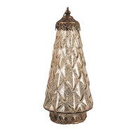 Clayre & Eef | Decoratie met LED Groen ø 13x28 cm / 2xAAA | 6GL5227