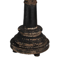 Clayre & Eef | Bureaulamp Zwart Bruin ø 35x64 cm E27/max 1x60W | 6LMC0109