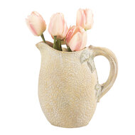 Clayre & Eef | Decoratieve Schenkkan Geel Groen 20x15x20 cm | 6TE0576