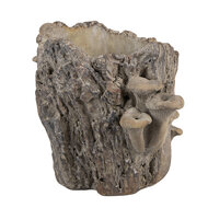 Clayre & Eef | Bloempot Binnen Bruin Beige 24x18x18 cm | 6TE0577M