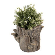 Clayre & Eef | Bloempot Binnen Bruin Beige 24x18x18 cm | 6TE0577M