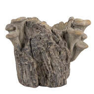 Clayre & Eef | Bloempot Binnen Bruin Beige 19x17x16 cm | 6TE0577S