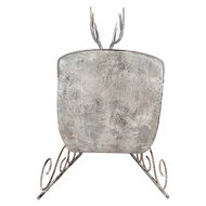 Clayre & Eef | Kerstdecoratie Slee Grijs 44x34x47 cm | 6Y5840