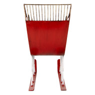 Clayre & Eef | Kerstdecoratie Slee Rood Goudkleurig 37x16x31 cm | 6Y5842