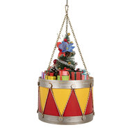 Clayre & Eef | Decoratie Trommel Geel Rood ø 21x34/43 cm | 6Y5867Y