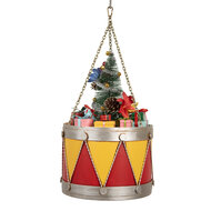 Clayre & Eef | Decoratie Trommel Geel Rood ø 21x34/43 cm | 6Y5867Y