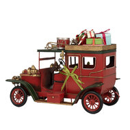 Clayre & Eef | Decoratie Model Auto Rood Groen 42x18x28 cm | 6Y5875