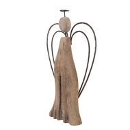 Clayre &amp; Eef   | Kerstdecoratie Engel Bruin 14x4x26 cm | 6H2421L