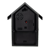 Clayre & Eef | Wandklok Groen Zwart 20x10x26 cm / 3xAA | 6KL0838GR