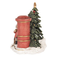 Clayre & Eef | Decoratie kind bij brievenbus LED Rood Groen 16x12x14 cm | 6PR5373