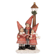 Clayre & Eef | Kerstkoor Rood 11x8x21 cm | 6PR5374