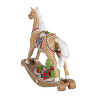 Clayre & Eef | Decoratie Hobbelpaard Bruin 26x7x24 cm | 6PR5415