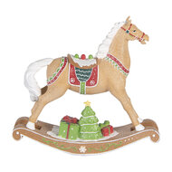 Clayre & Eef | Decoratie Hobbelpaard Bruin 26x7x24 cm | 6PR5415