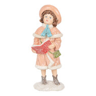 Clayre & Eef | Decoratie Kind Blauw 7x8x18 cm | 6PR5688