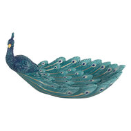 Clayre & Eef | Decoratie schaal Blauw 30x19x16 cm | 6PR5800